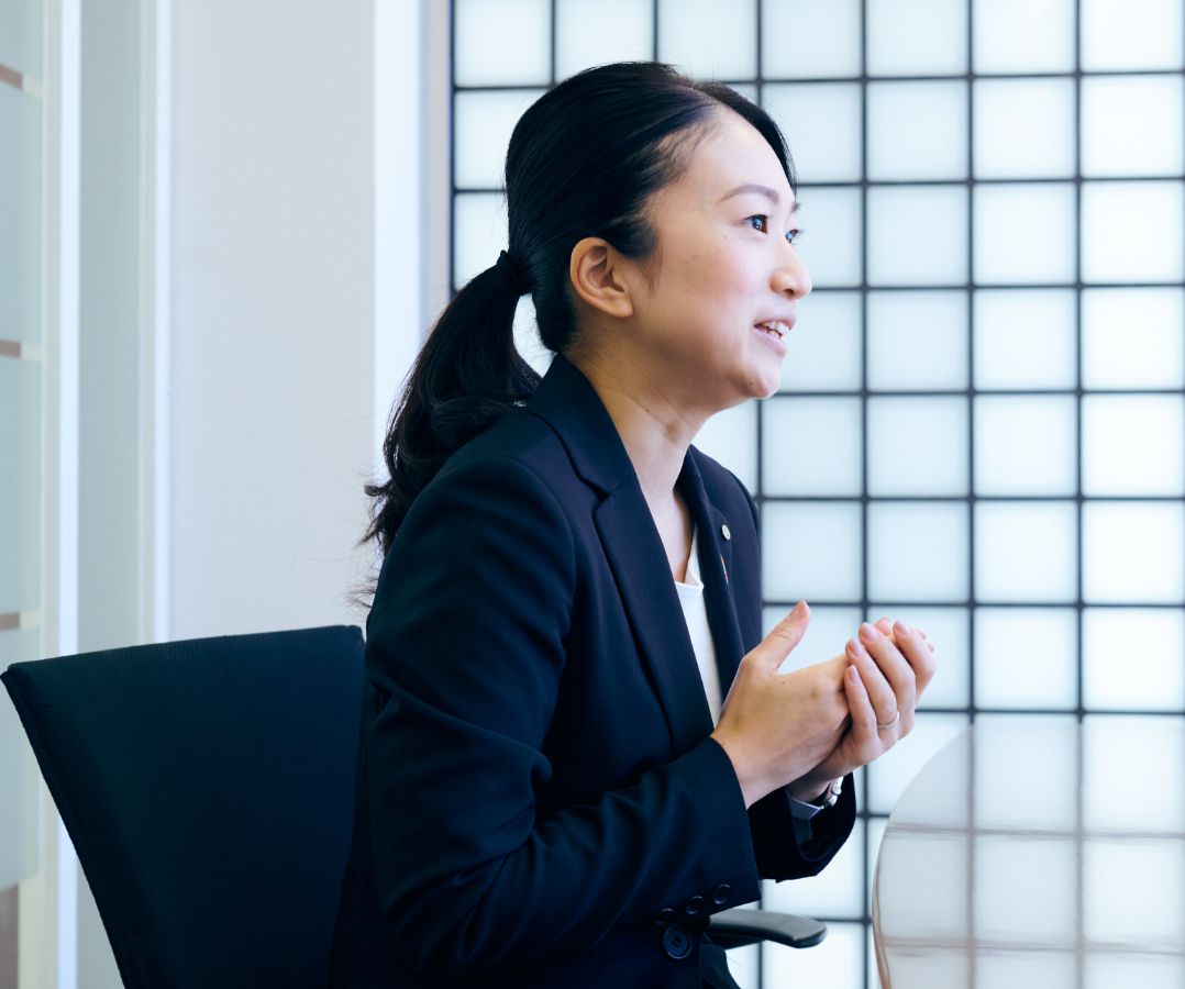 竹原 由枝(堀止支店 営業課長 2005年入行)