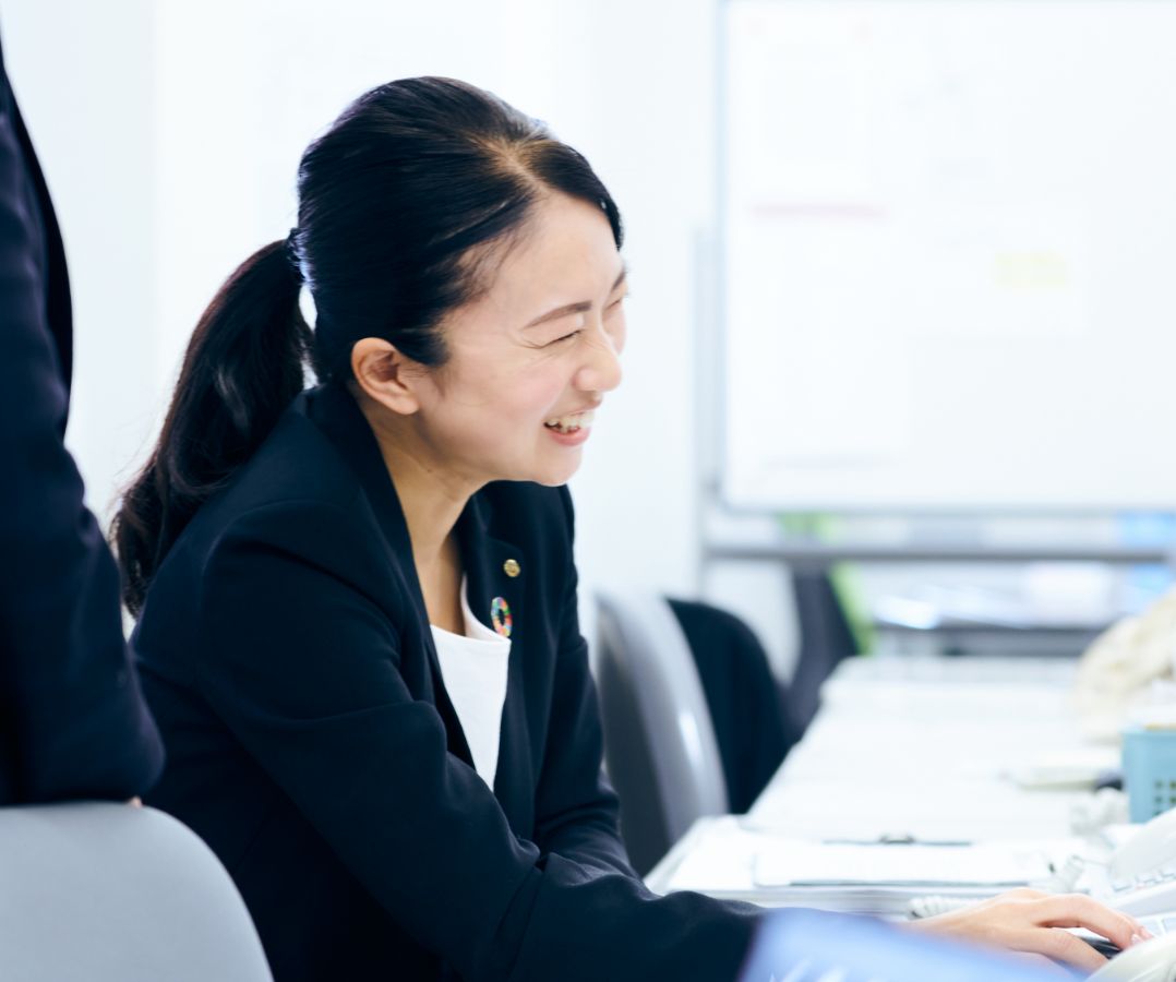 竹原 由枝(堀止支店 営業課長 2005年入行)