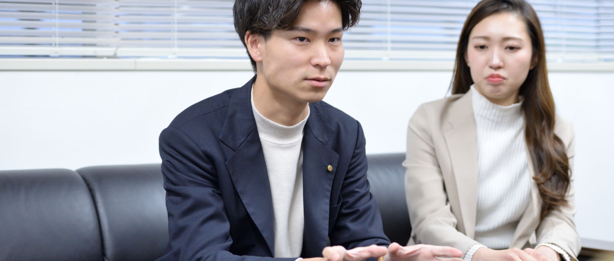 先輩×後輩 クロストーク | 紀陽銀行 新卒採用サイト